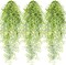 3pcs Fake Hanging Plants Ferns Ivy Vines for Indoor Outdoor Wall Home Decor